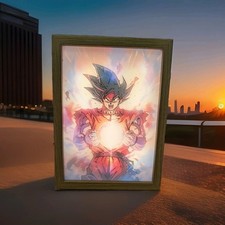 Anime Light Box Goku Vegeta