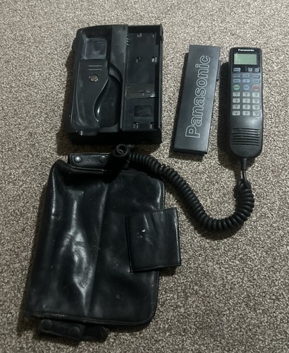 Vintage retro panasonic mobile - vintage,