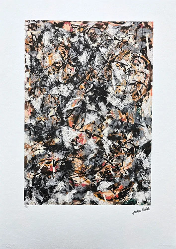 Jackson pollock composition - pollock,