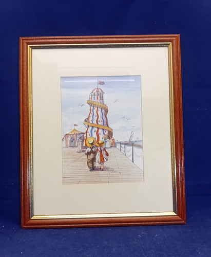 Whittaker art print - whittaker, mounted