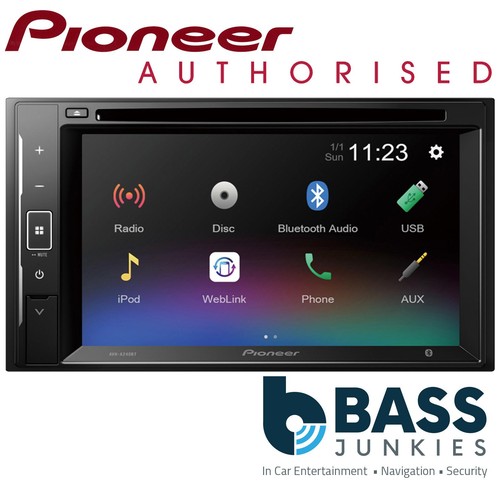 Pioneer avh a240bt double - pioneer, avh-a240bt