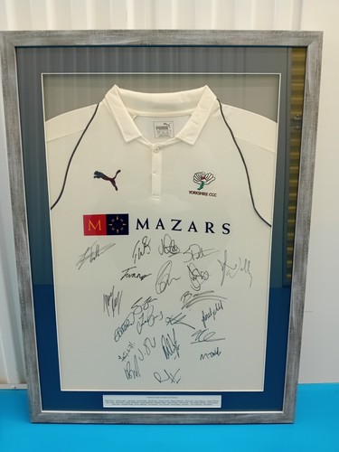 Yorkshire squad signed and - yorkshire,
