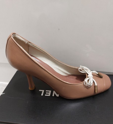 Chanel leather heels women - leather,