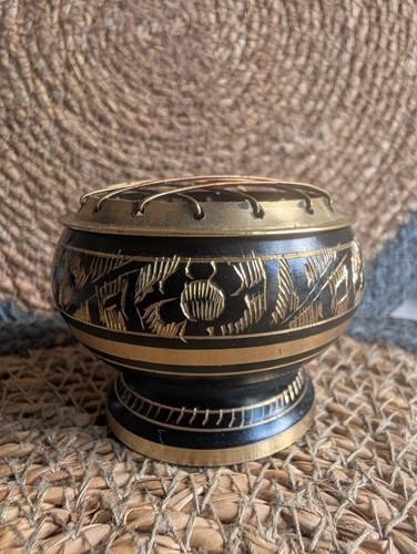 Etched metal resin burner - etched,