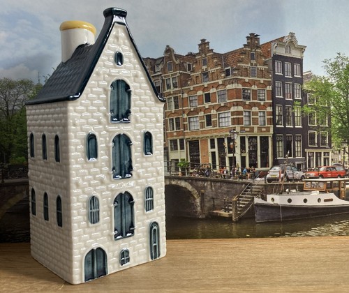 Klm bols delft blue miniature - klm,