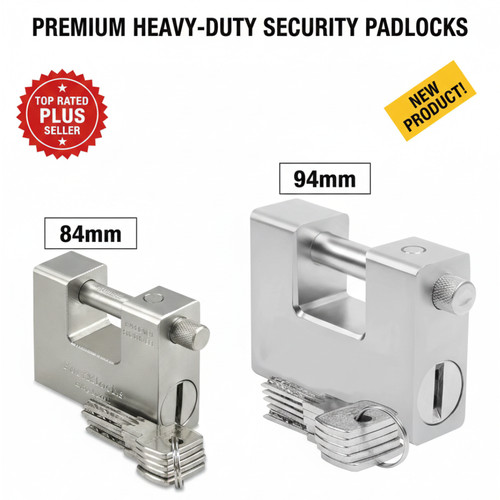 Heavy duty 94mm padlock - 84,