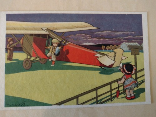 Artist drawn postcard - artist,