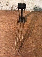 967a Vintage Mantle Clock Westminster Chime Gong Rods