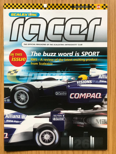 Scalextric racer club - racer,