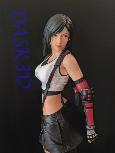 Tifa lockhart statue final - tifa,