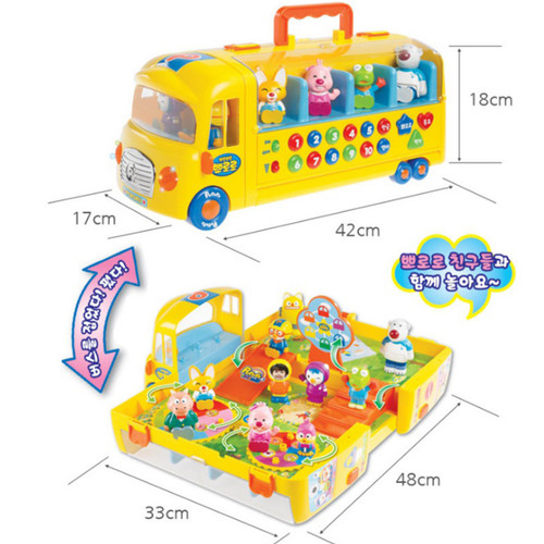 Pororo melody school bus - pororo,