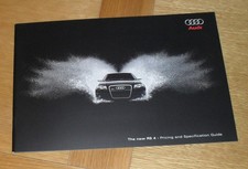 Audi RS4 Saloon Specification