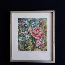 Iris Blain Signed & Framed Mid