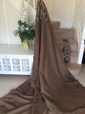 DOOR CURTAIN, EYELET, WIDE, LONG, THICK, VERY HEAVY THERMAL. LOVELY 88” LONG