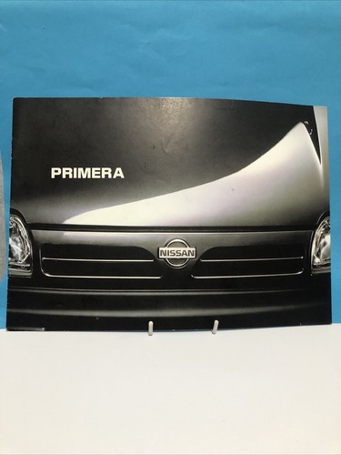 Nissan primera car brochure - car,