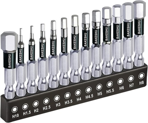 13pc impact hex - impact, bit