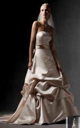 Nwt oleg cassini strapless - cassini,