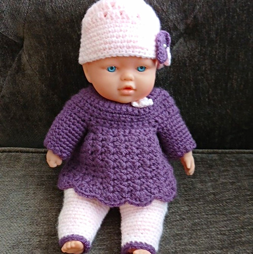 Soft body doll upcycled - soft,