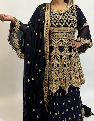 Navy blue gold heavy - navy,