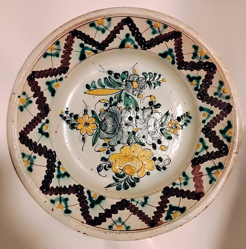 Faience pottery 1800s - pottery,