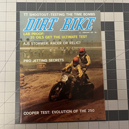 Dirt bike magazine february - dirt,