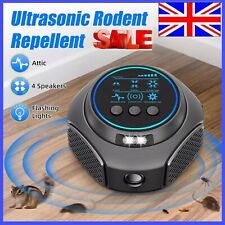 Powerful Ultrasonic Mouse Mice Rat Bat Squirrel Insect Repellers Electronic UK