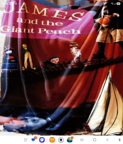 James giant peach fleece - &,