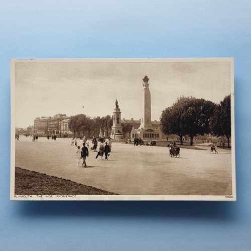 Plymouth postcard c1930 - plymouth,