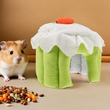  Bunny Bed Hideout Guinea Pig Igloo Nest Small Animal Winter Sleeping Bag