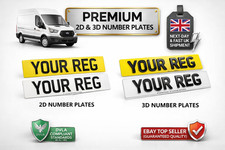 Number Plates - Premium 2D/3D