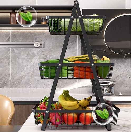 Tier fruit basket rack - basket,