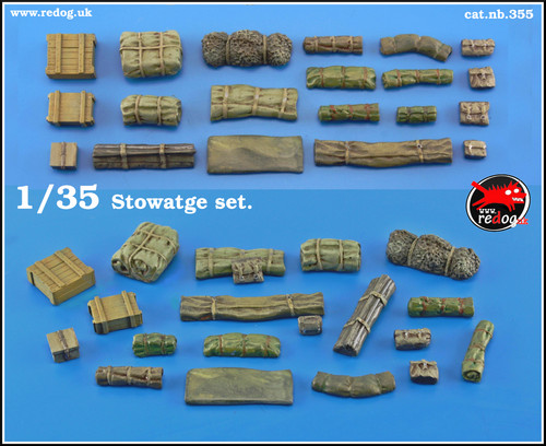 Redog stowage set - 1/35,