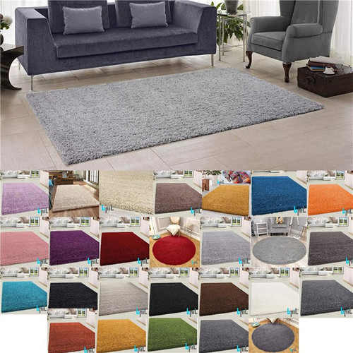 Fluffy rugs anti slip - rugs, large