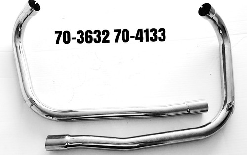 Exhaust pipes triumph - triumph, t110