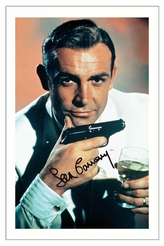 Sean connery signed autograph - connery,