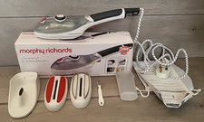 42615 Morphy Richards Garment Steam Brush 870W 100ml Water Tank Non-stick
