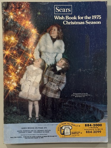 Sears 1975 christmas wish book - 1975,
