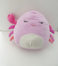 SquishmallowS CAILEY THE CRAB     PLUSH SOFT TOY     12"  CLOSED EYES