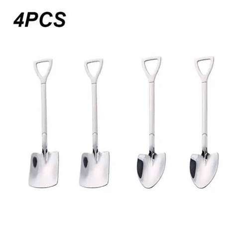 4pcs stainless steel - 4pcs,