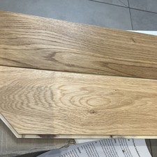 Galleria Engineered Oak Chevron 14mm x 110mm Natural Brushed Cover 0.88sqm