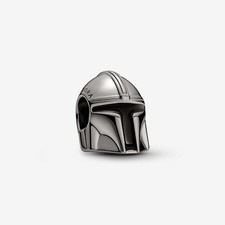 Genuine PANDORA Star Wars The Mandalorian Helmet Charm 740019C01 Ltd Edition