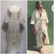 Zara Semi Sheer Flowing Lace