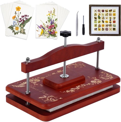 Nuvograin large flower press - flower,