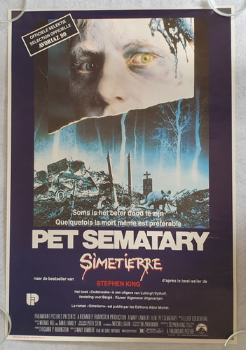 Pet sematary 1989 original - pet,