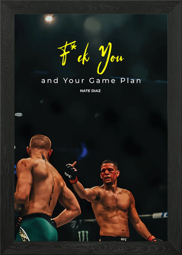Nate diaz ufc - nate, framed