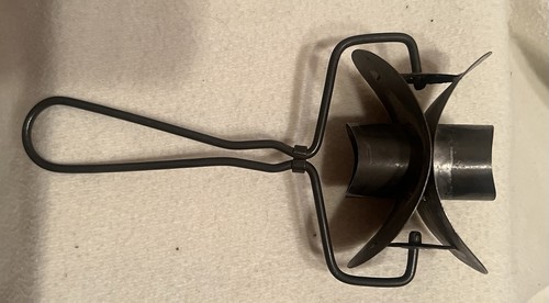 Vintage metal donut cutter - vintage,