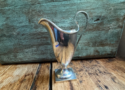 Antique solid silver helmet - antique,