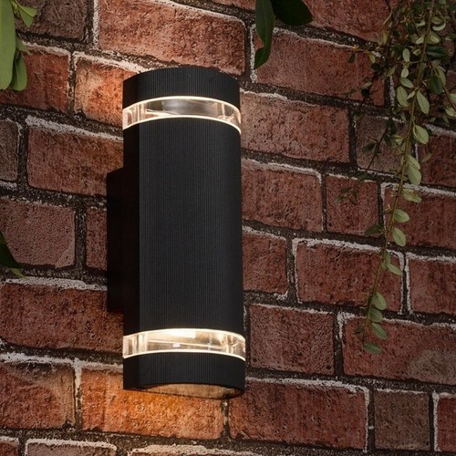 Black down wall - black,