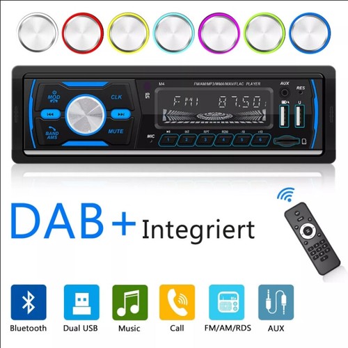 Dab car stereo radio - dab+,