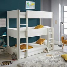 Snowdon White Triple Bunk Bed